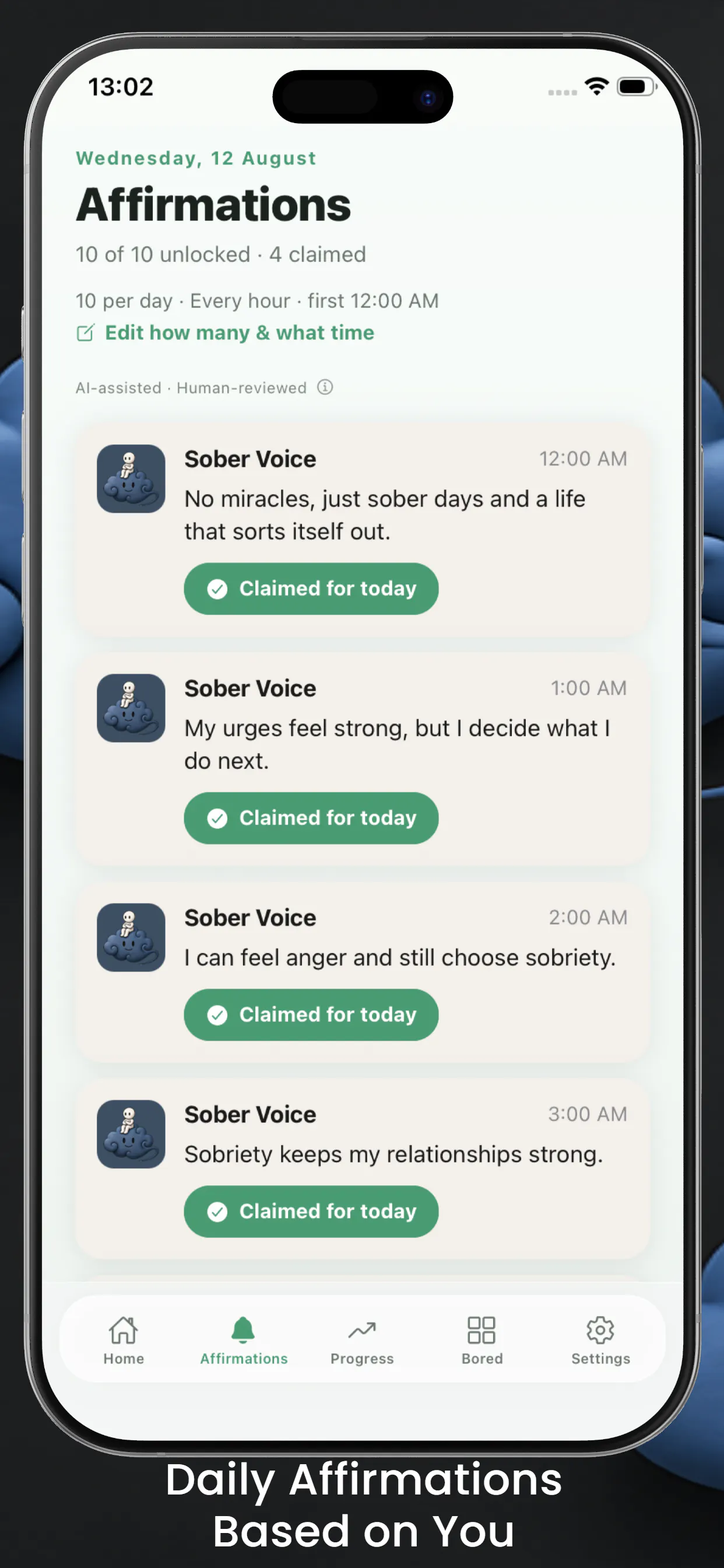 Sober Voice: Affirmations + Tools gallery image