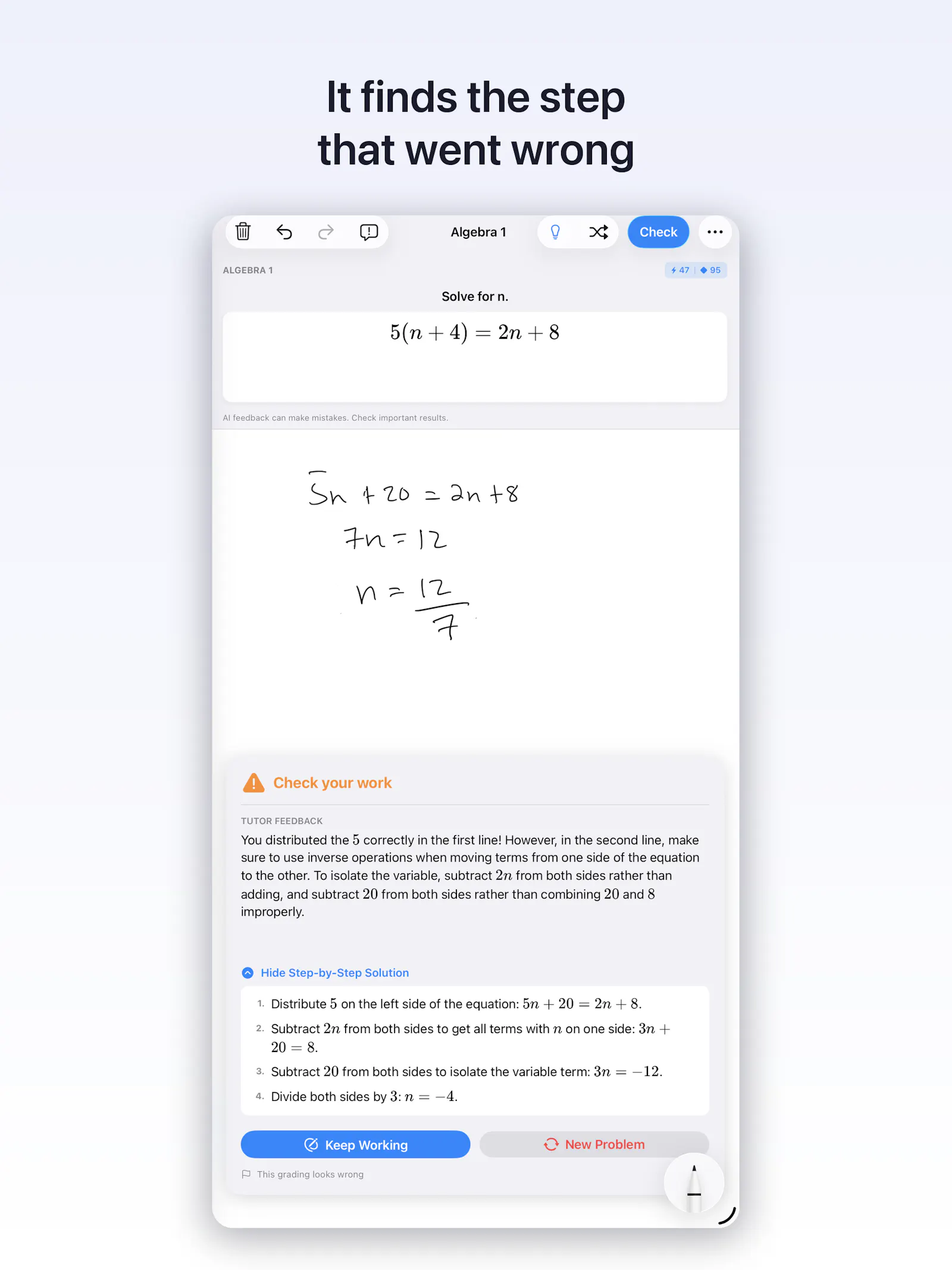 EulerPad screenshot 2
