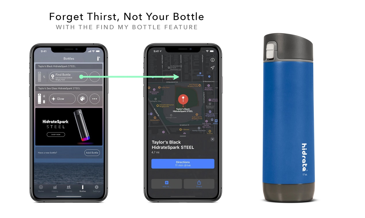 HidrateSpark Steel gallery image