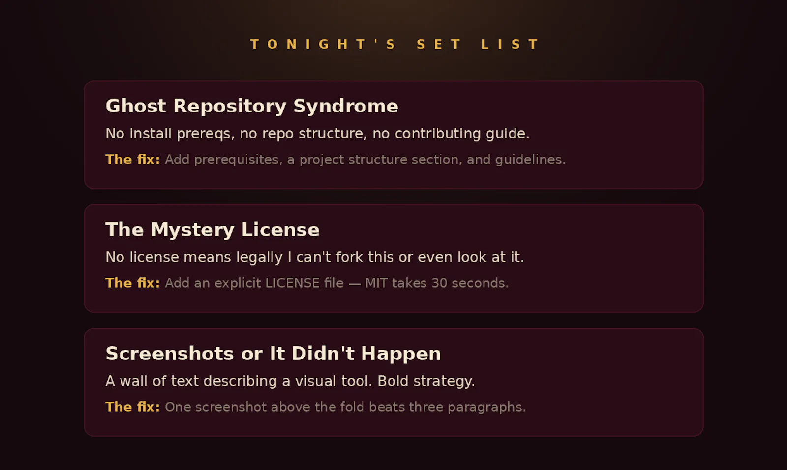 ReadmeRoast screenshot 4