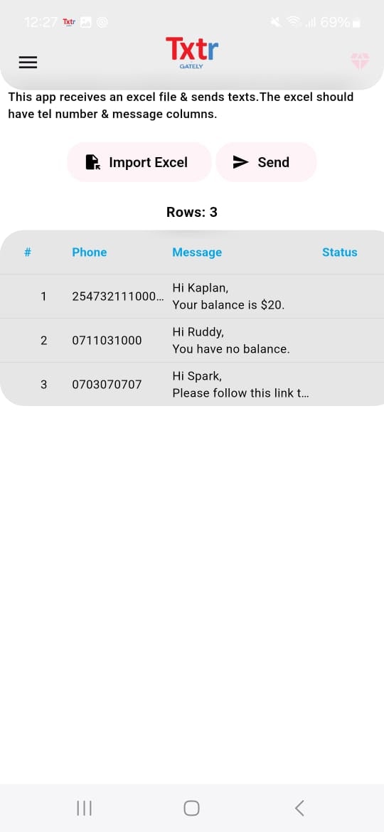 Texter Ace - Screenshot 3 showing product features and functionality