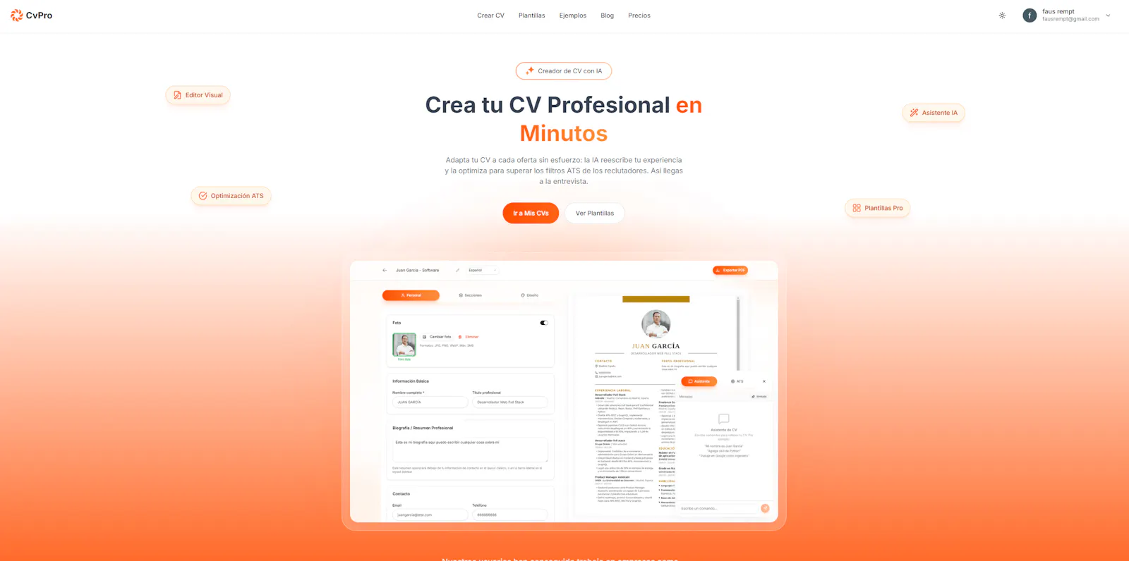 CvPro screenshot 1