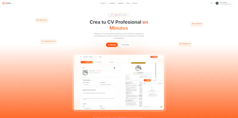 CvPro screenshot 1