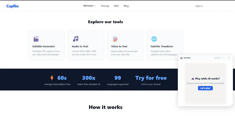 capllio.com screenshot 2