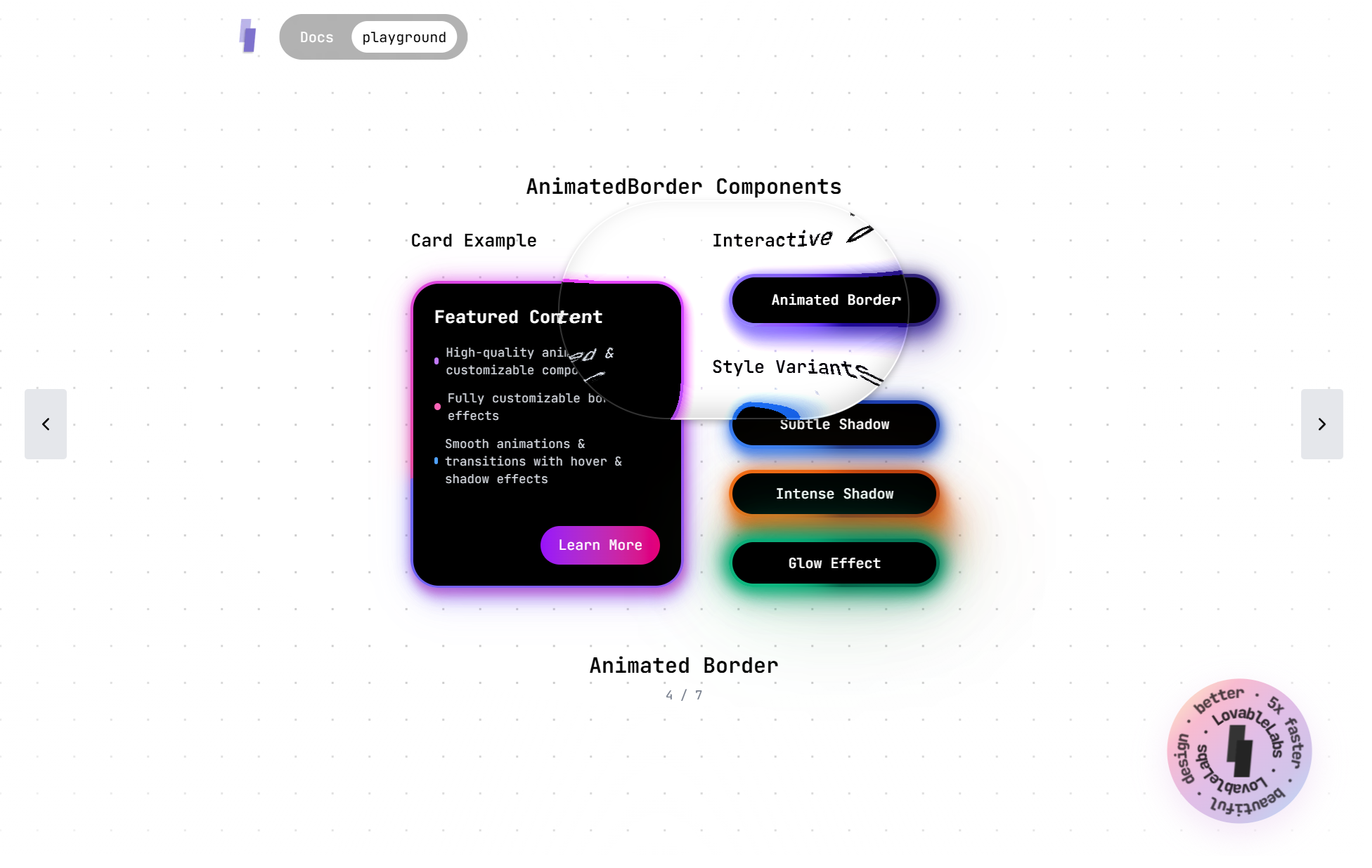 وسائط LovableLabs واجهة المستخدم - Supercharge Frontend الخاص بك مع مكونات React Plug-&-Play. 2