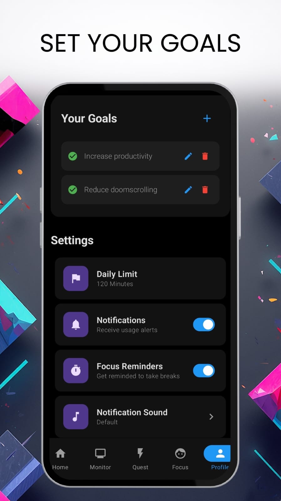 BreakRot - Build Focus - Screenshot 5 showing product features and functionality