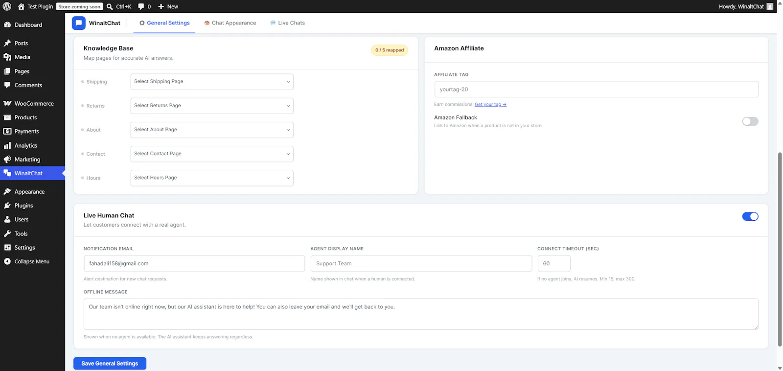 WinaltChat screenshot 2