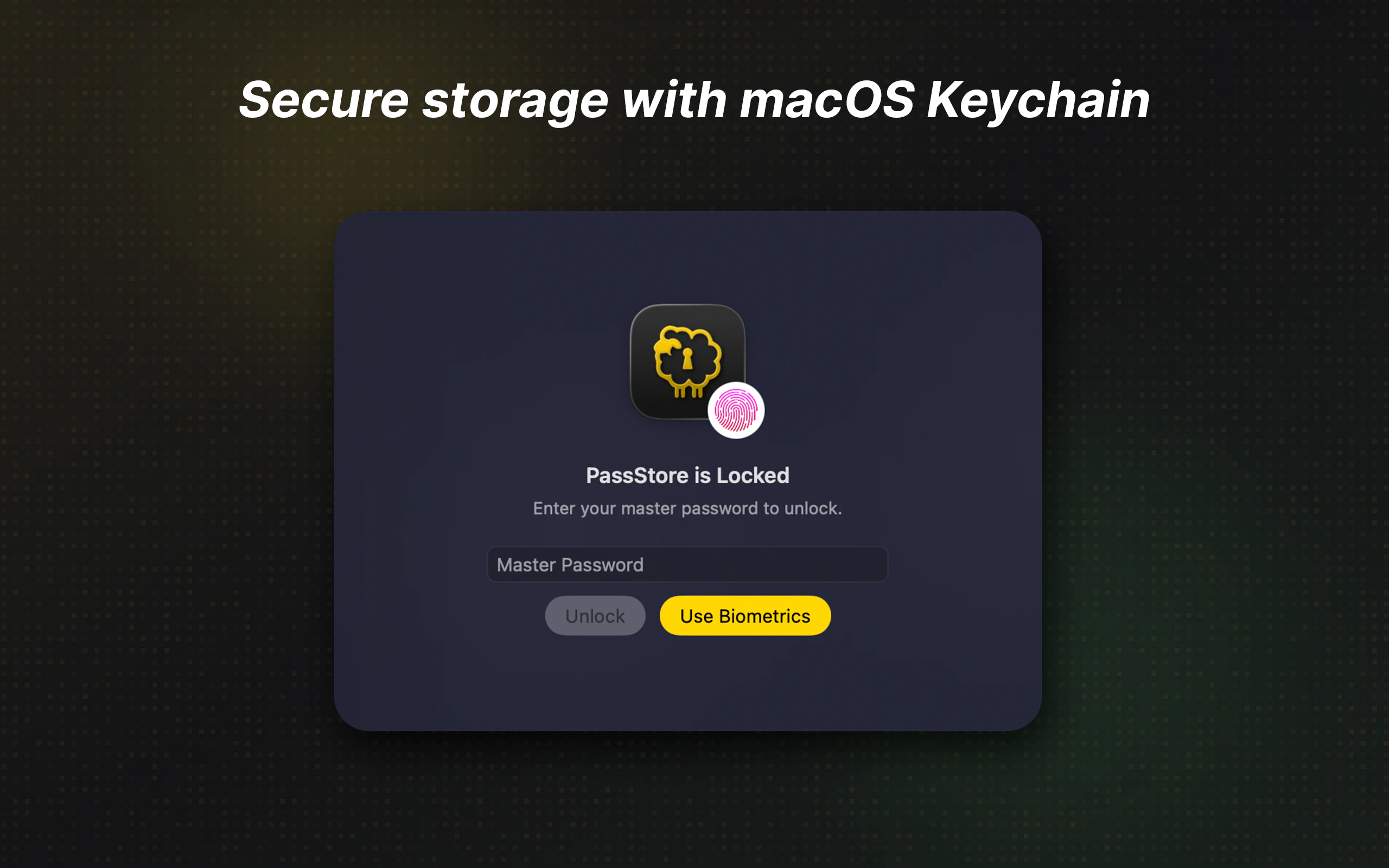 PassStore screenshot 2