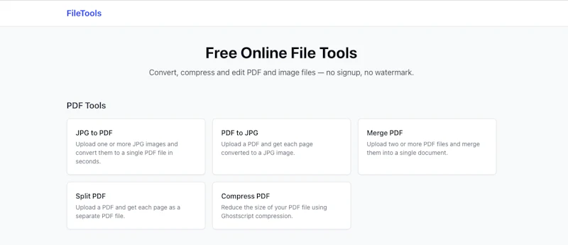 FileTools screenshot 1