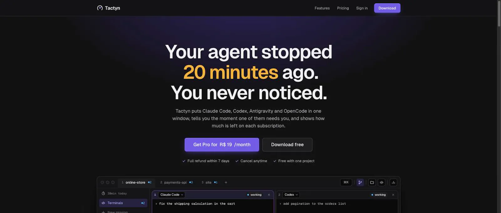 Tactyn screenshot 1