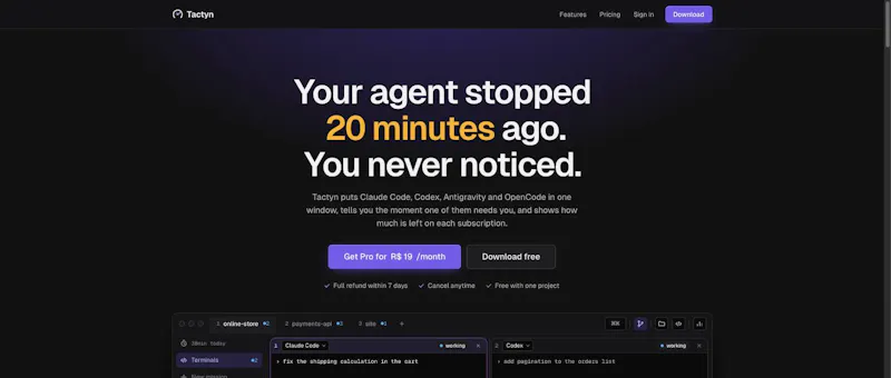 Tactyn screenshot 1