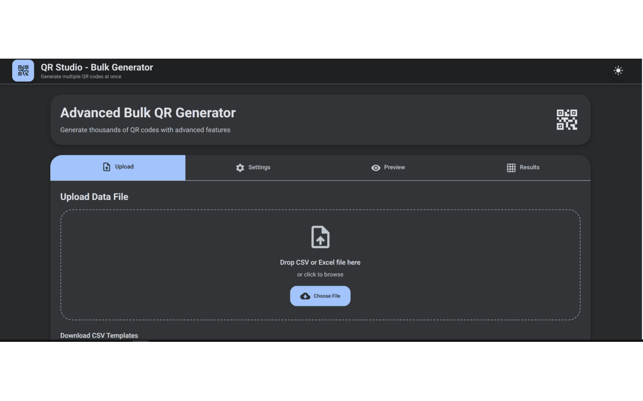 QR Studio - Screenshot 4 showing product features and functionality