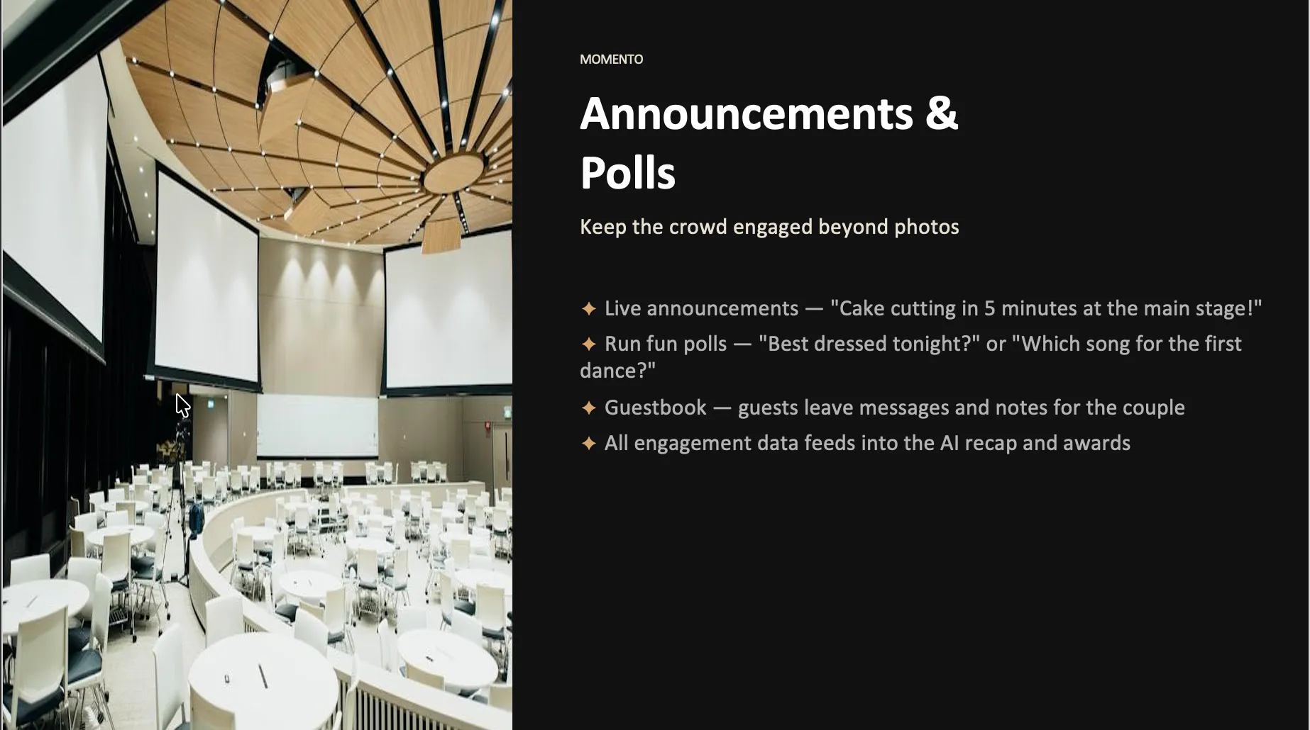 Momento: AI Guest Cam Experience Events gallery image