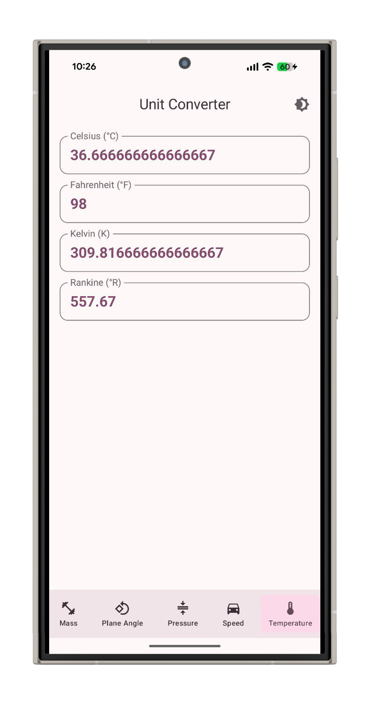 Unit & Currency Converter - Screenshot 5 showing product features and functionality