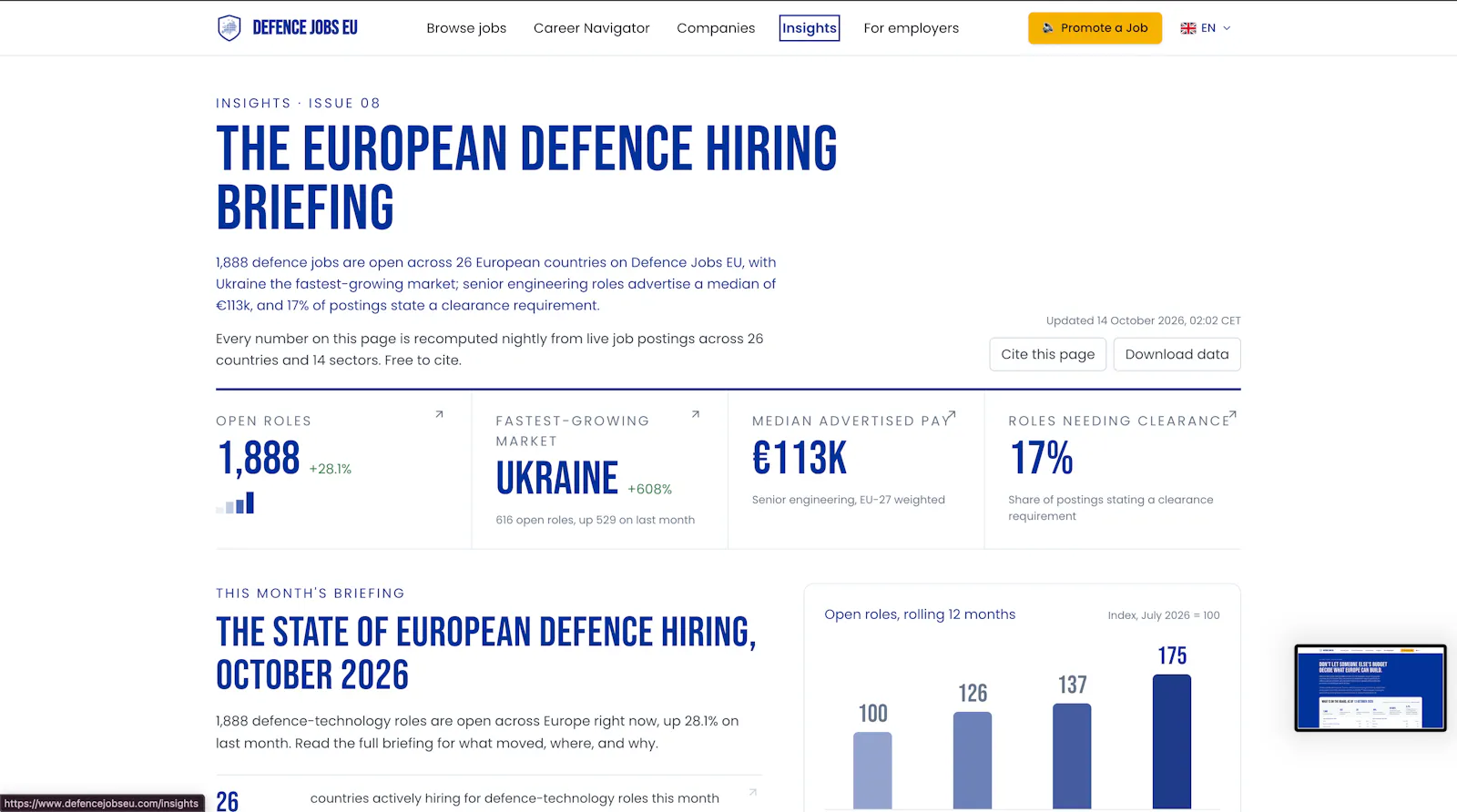 Defence Jobs EU screenshot 5