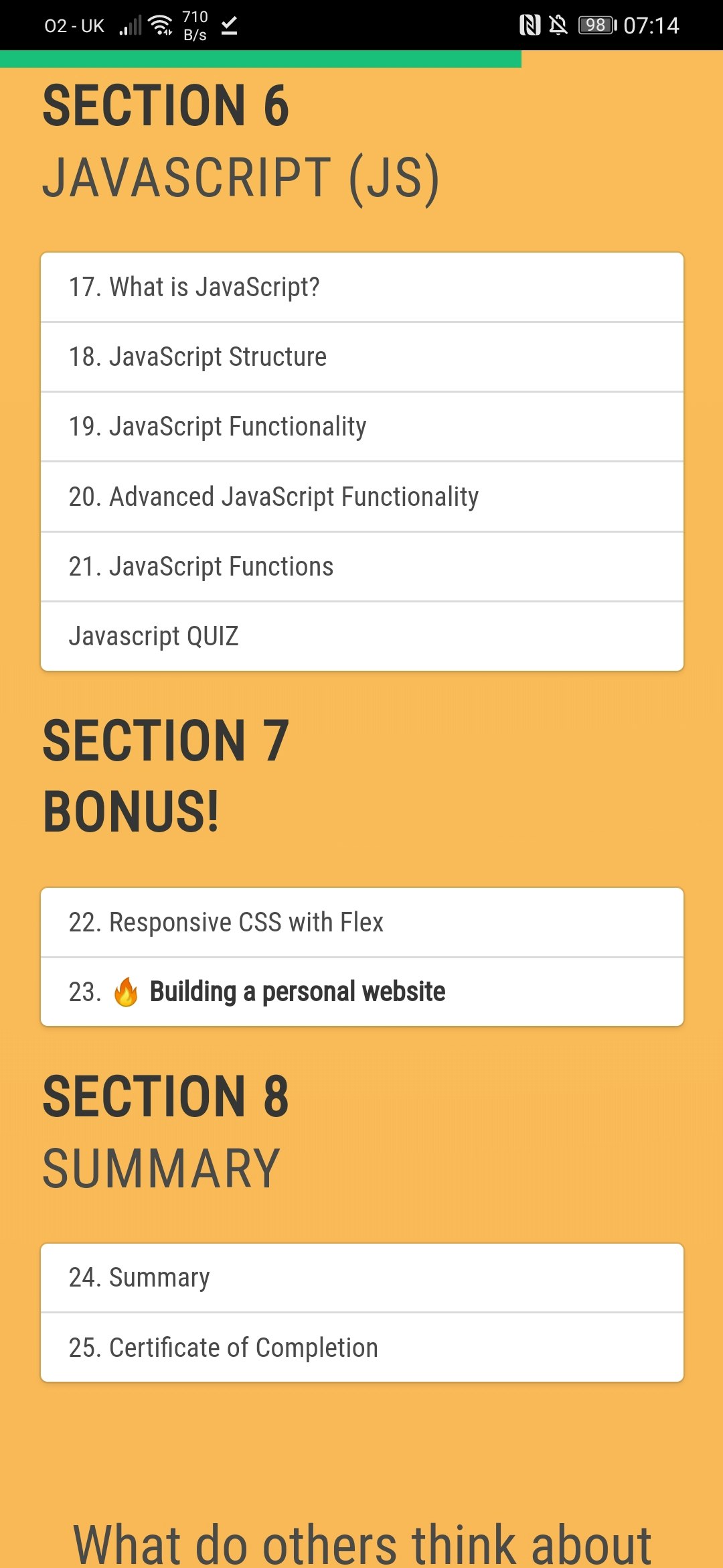 Beginner Web Development course gallery image