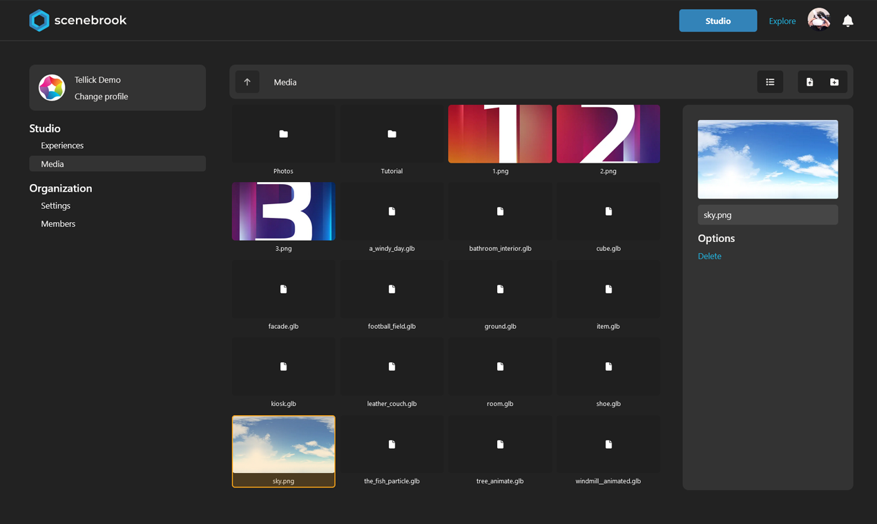 Escenabrook - Crear escenas XR altamente interactivas diez veces más rápido media 3
