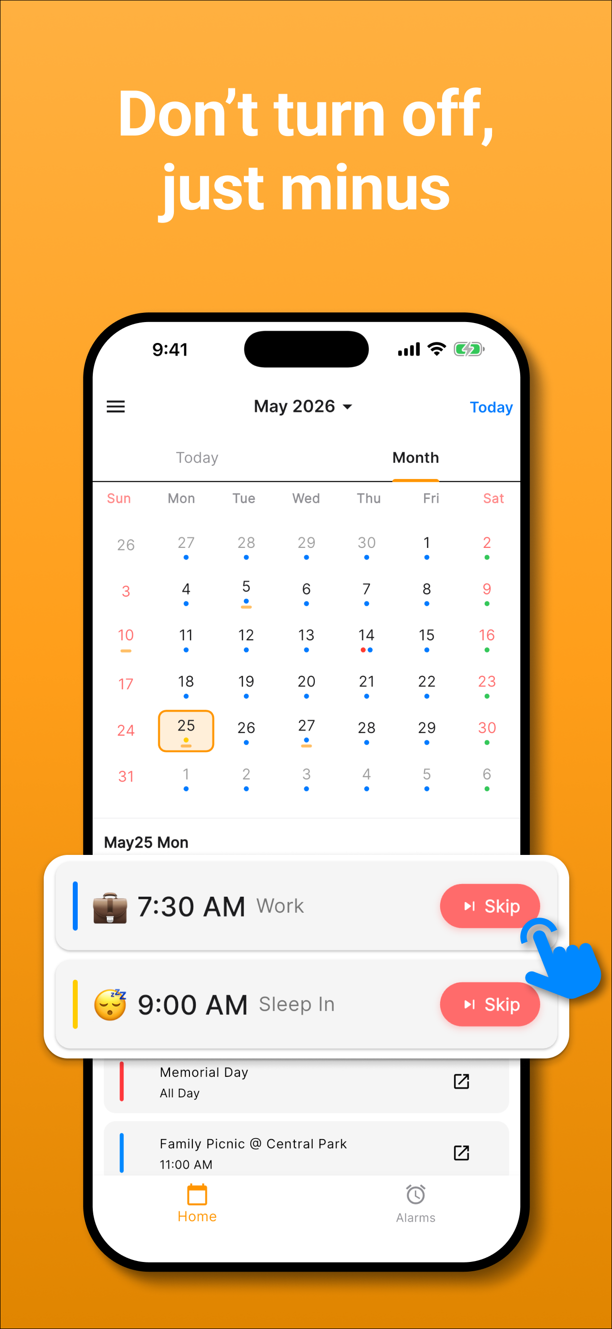 Minus Alarm gallery image