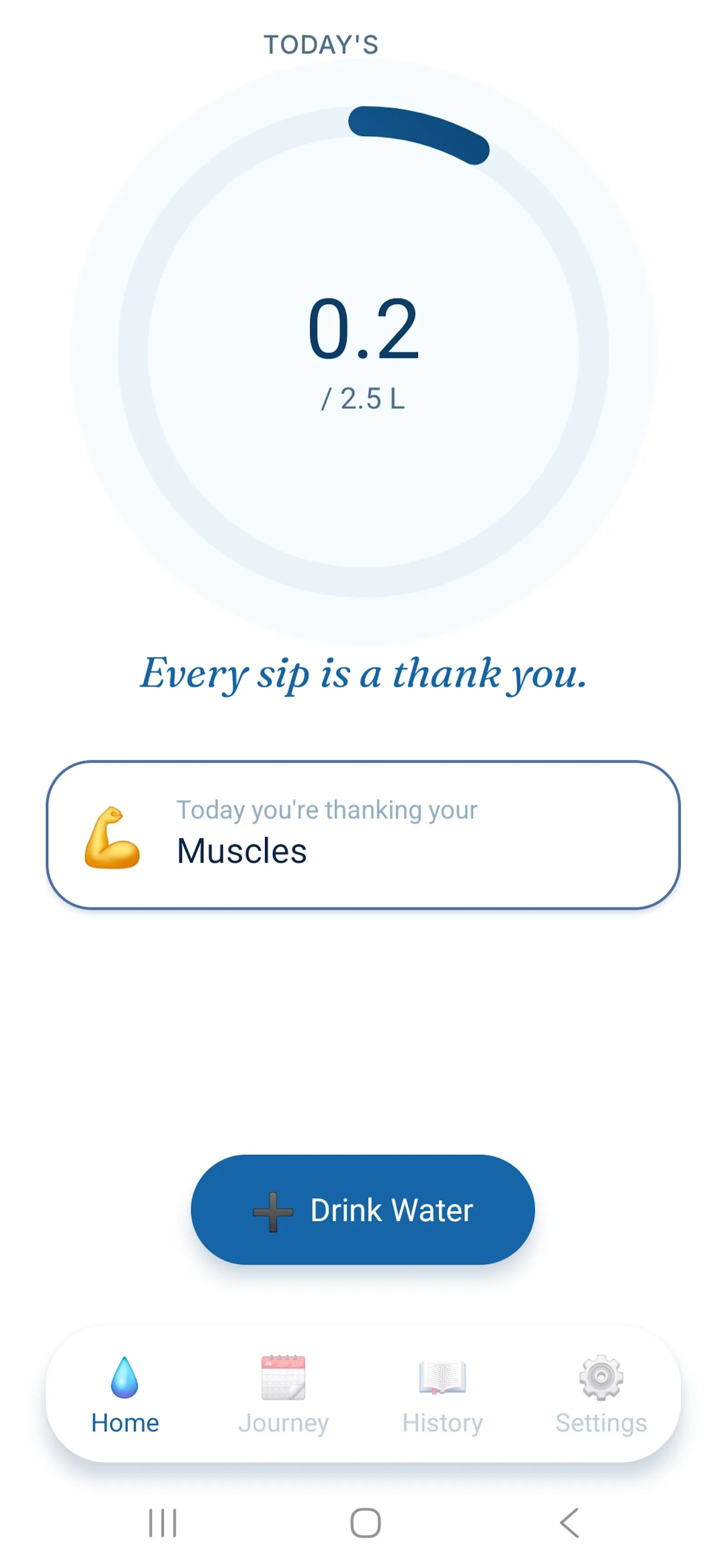 BodyThanks screenshot 1