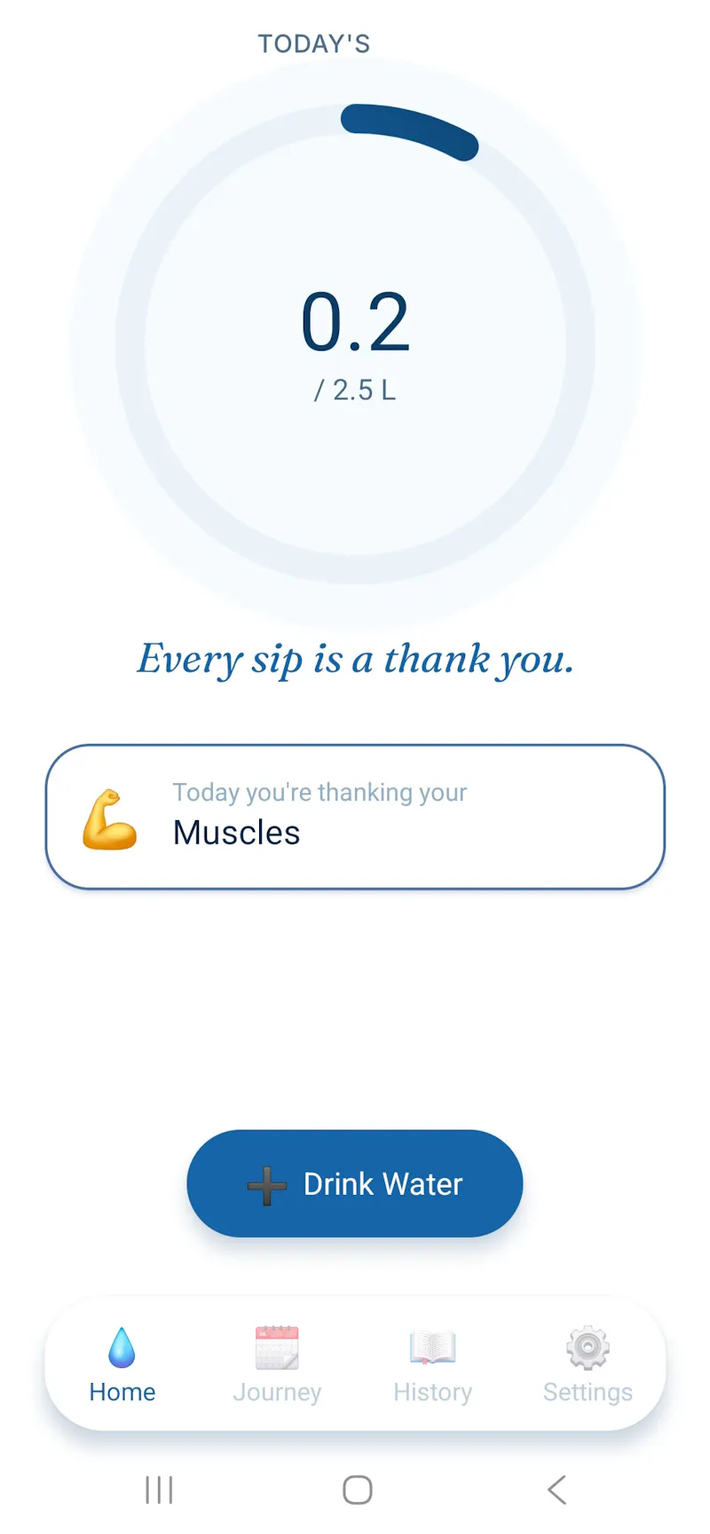 BodyThanks screenshot 1
