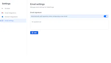 SalesForge CRM gallery image