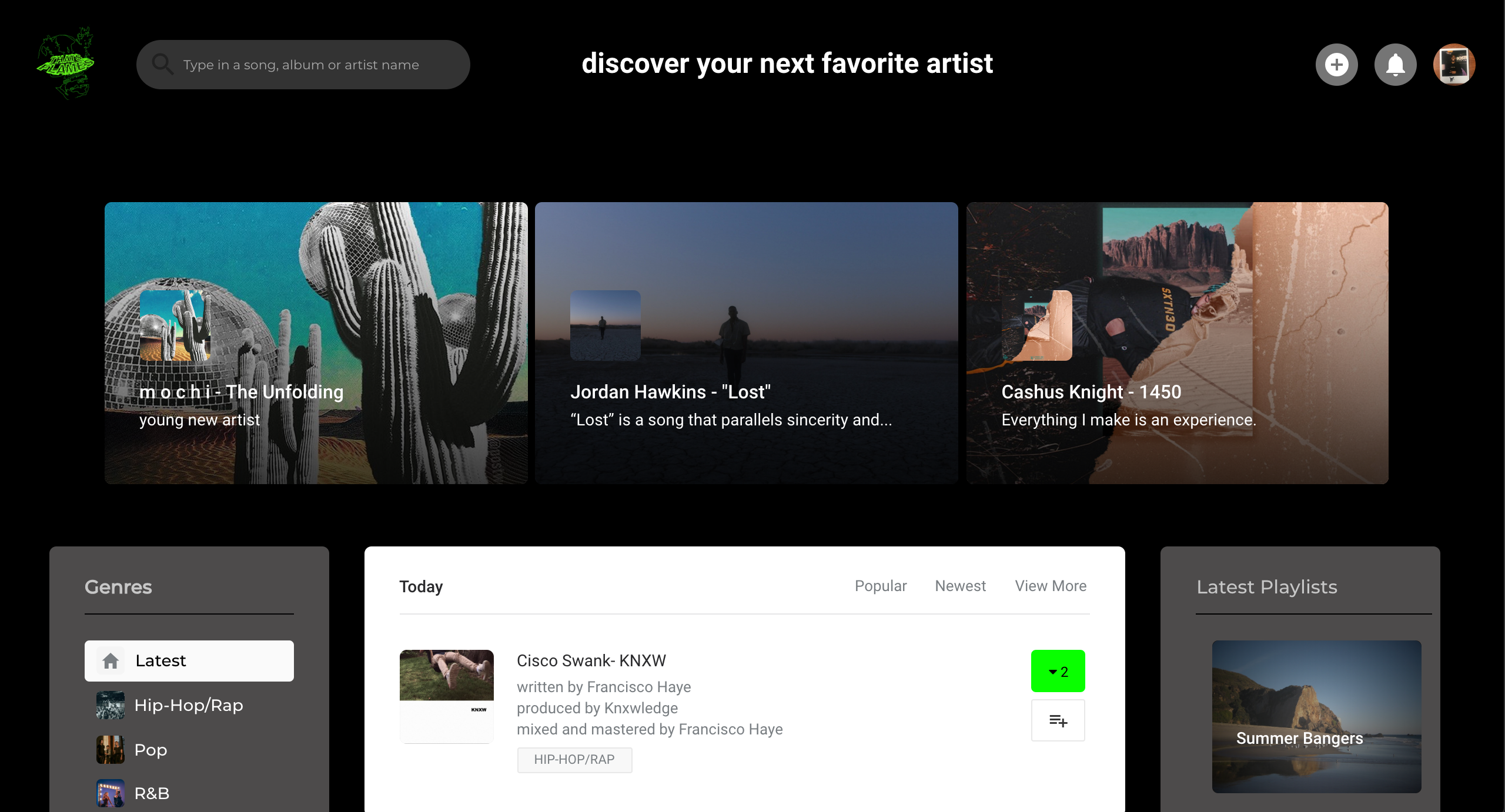 That's Flames | Music Discovery gallery image