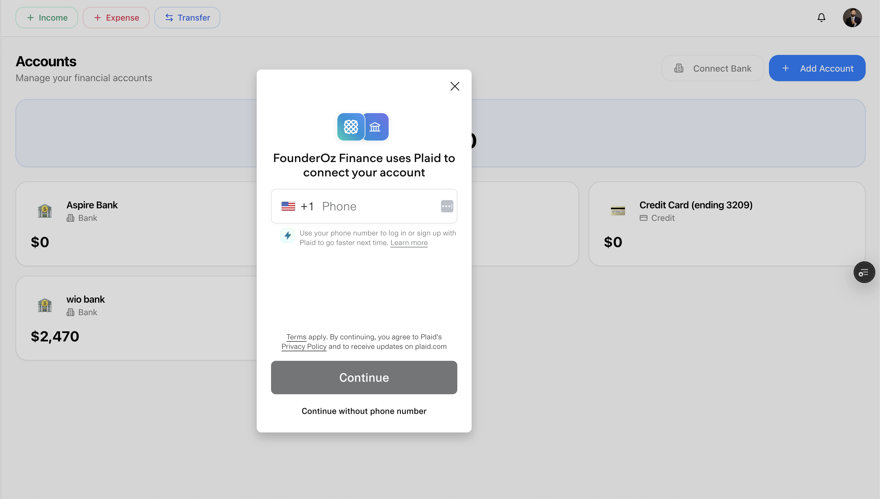 FounderOZ - Screenshot 4 showing product features and functionality