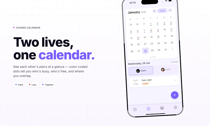 Tandem – Your Couple's Shared Brain screenshot 2
