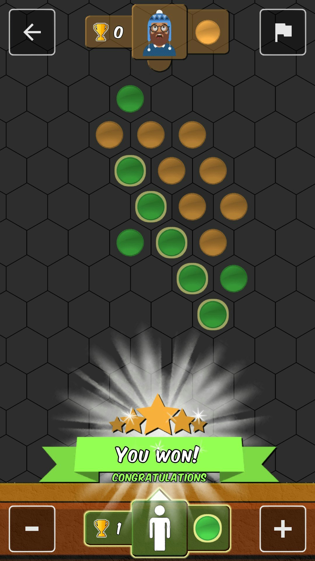 Five In a Row Hexagon gallery image