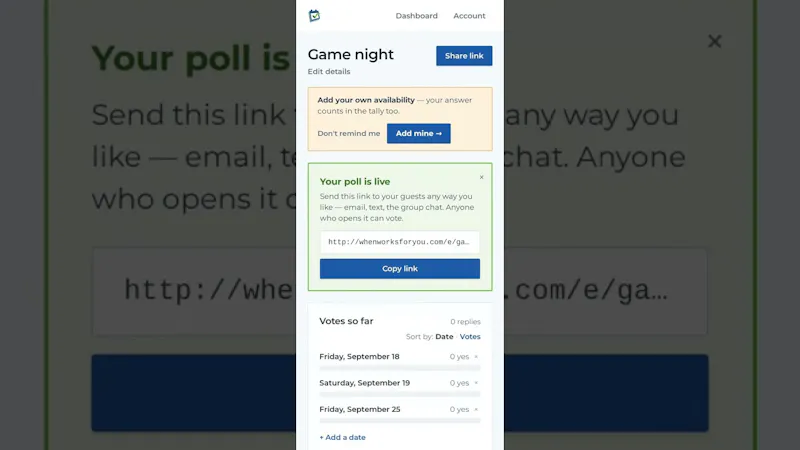 When Works For You? screenshot 1 (video preview)