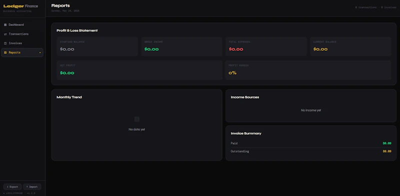 Ledger Finance — Business Accounting screenshot 3