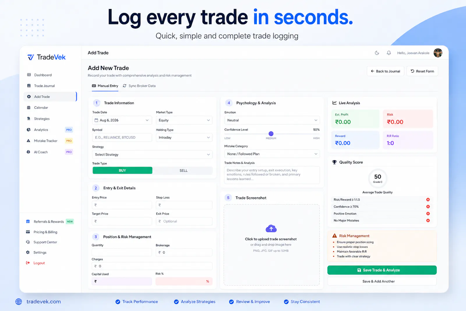 TradeVek screenshot 3