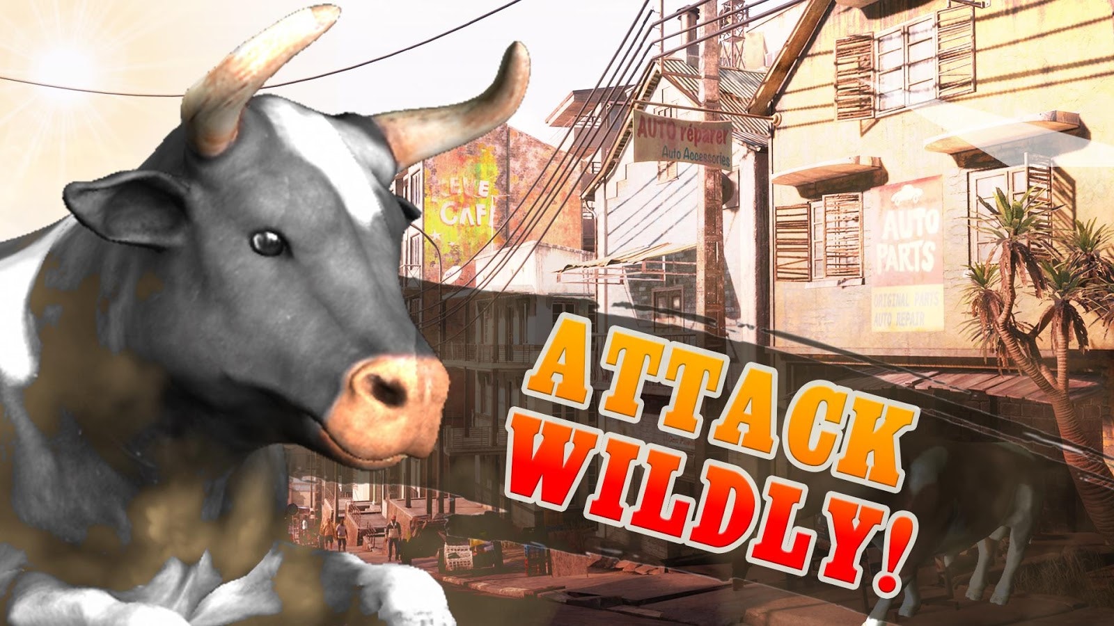 Angry Bull Attack Shooting gallery image