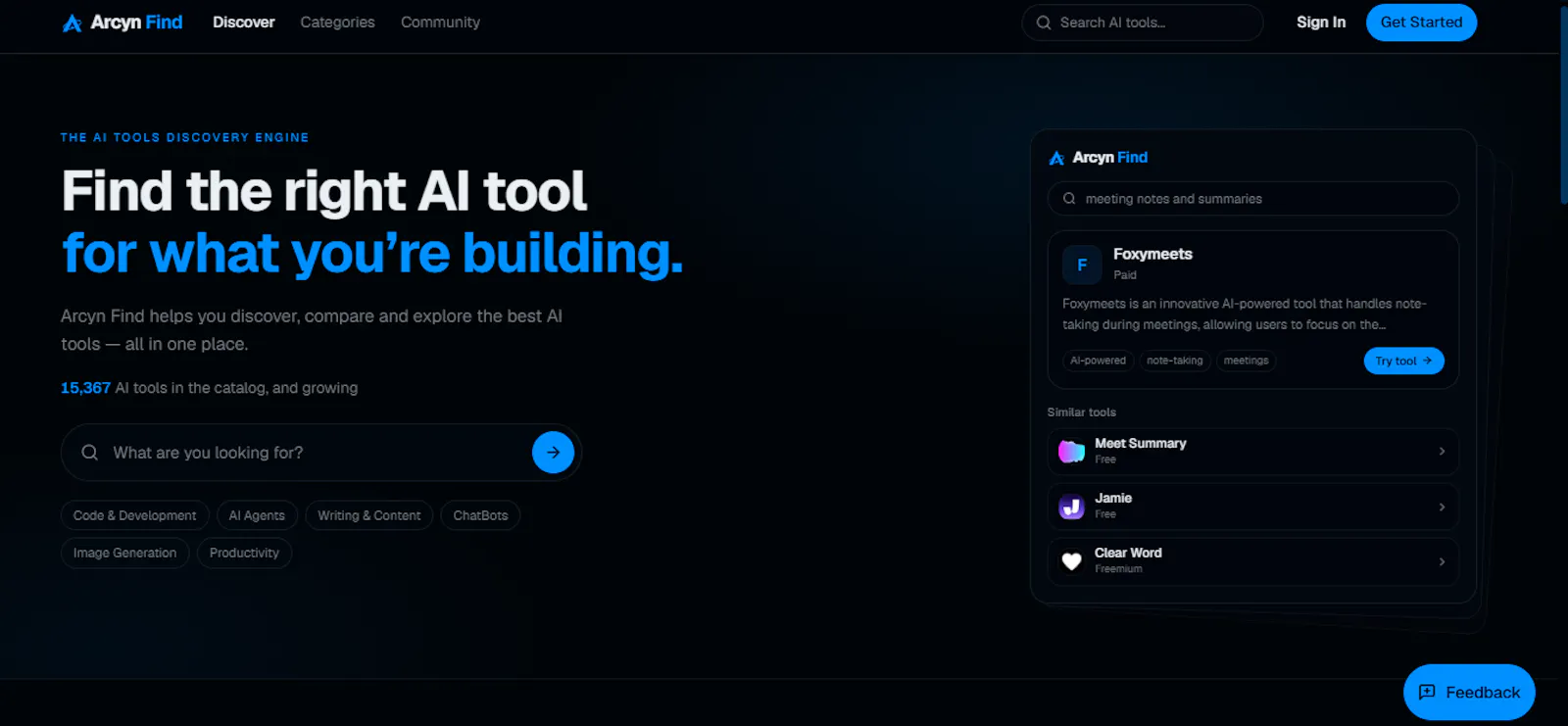 Arcyn Find screenshot 4