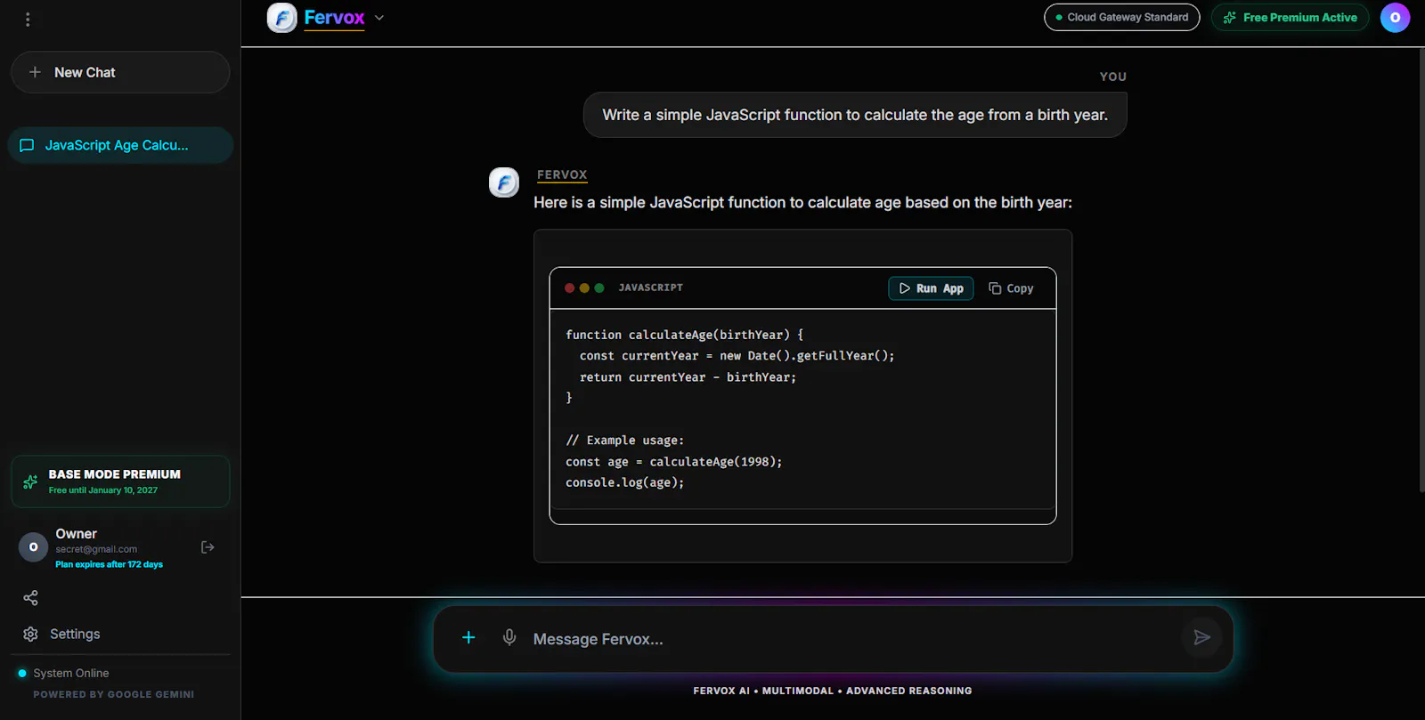 Fervox ai screenshot 3