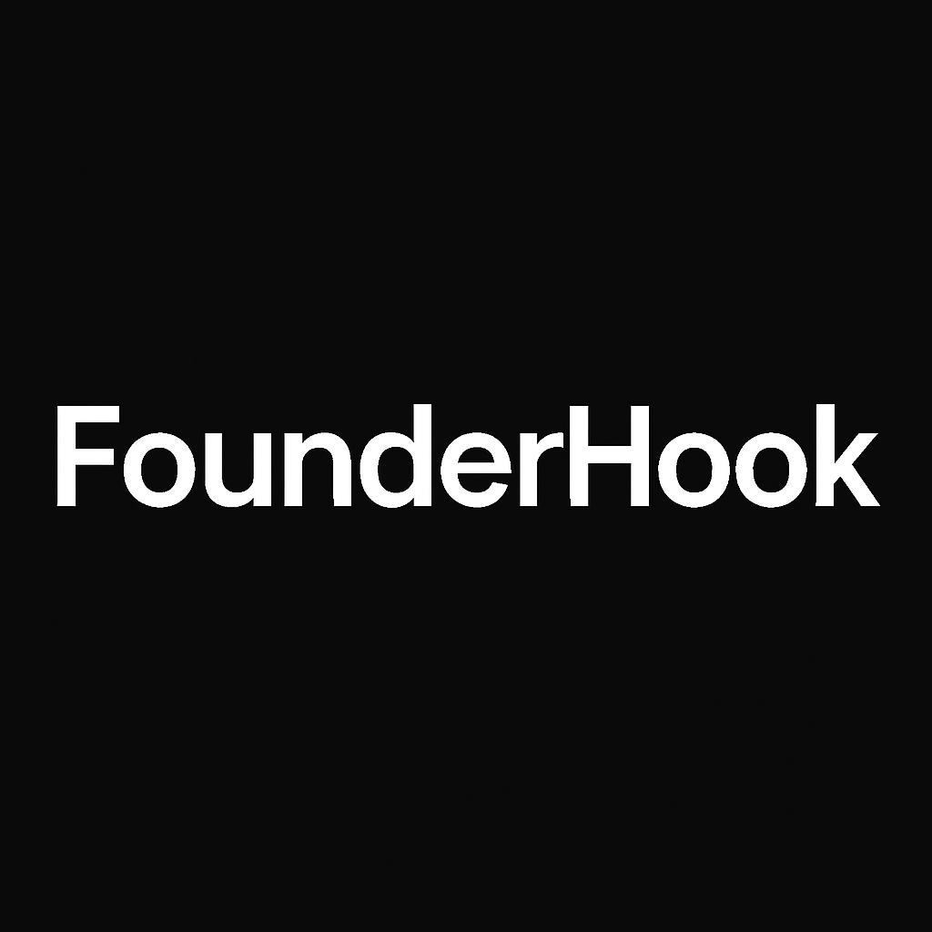 FounderHook logo - Product Hunt launch