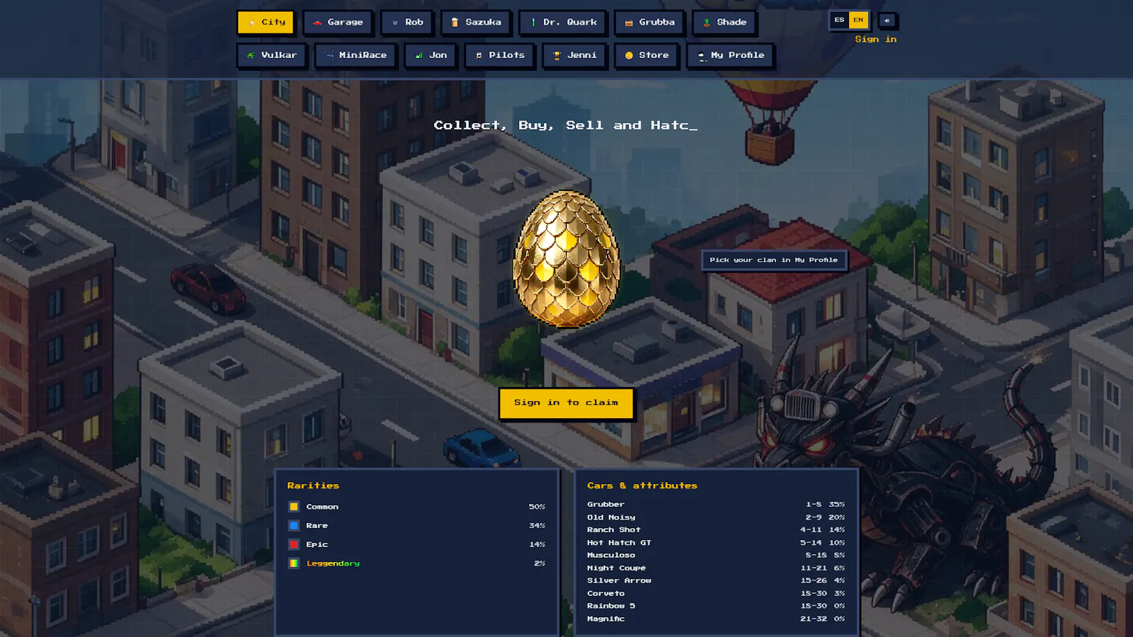 EggCars screenshot 2