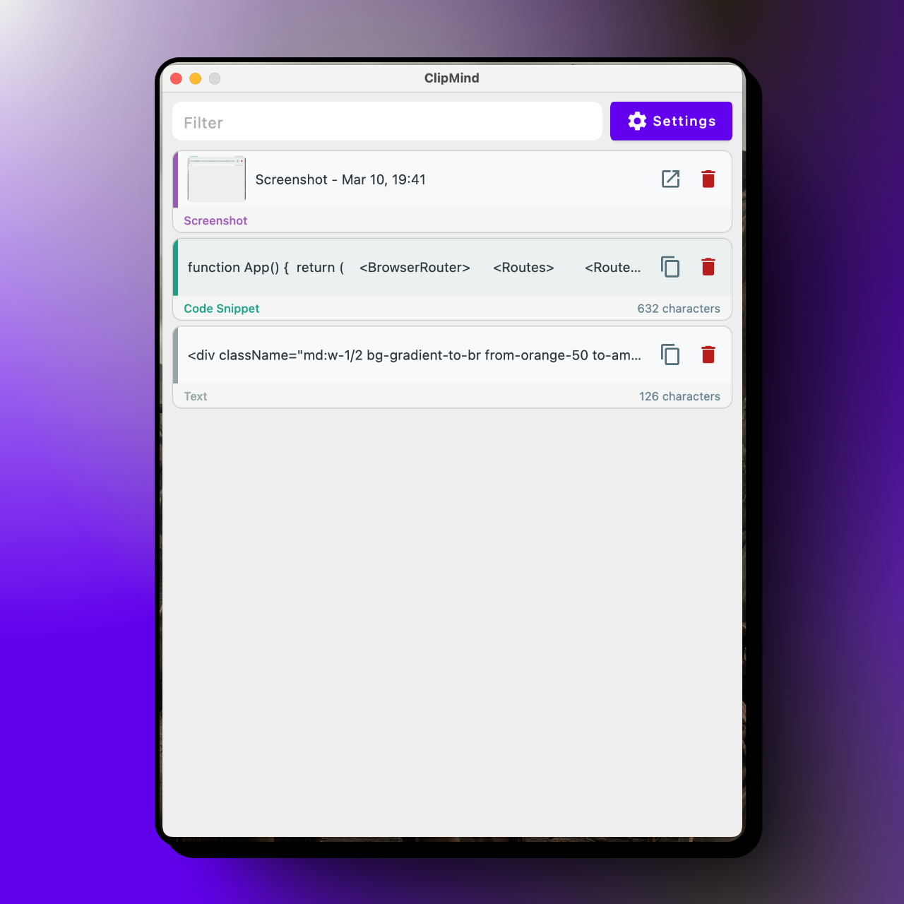 ClipMind gallery image
