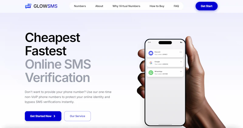 GLOWSMS screenshot 1