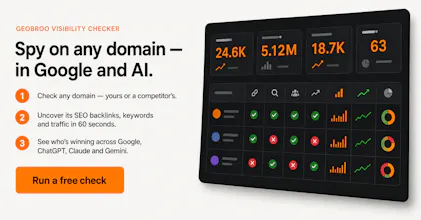 Geobroo - Ai Seo Marketing gallery image