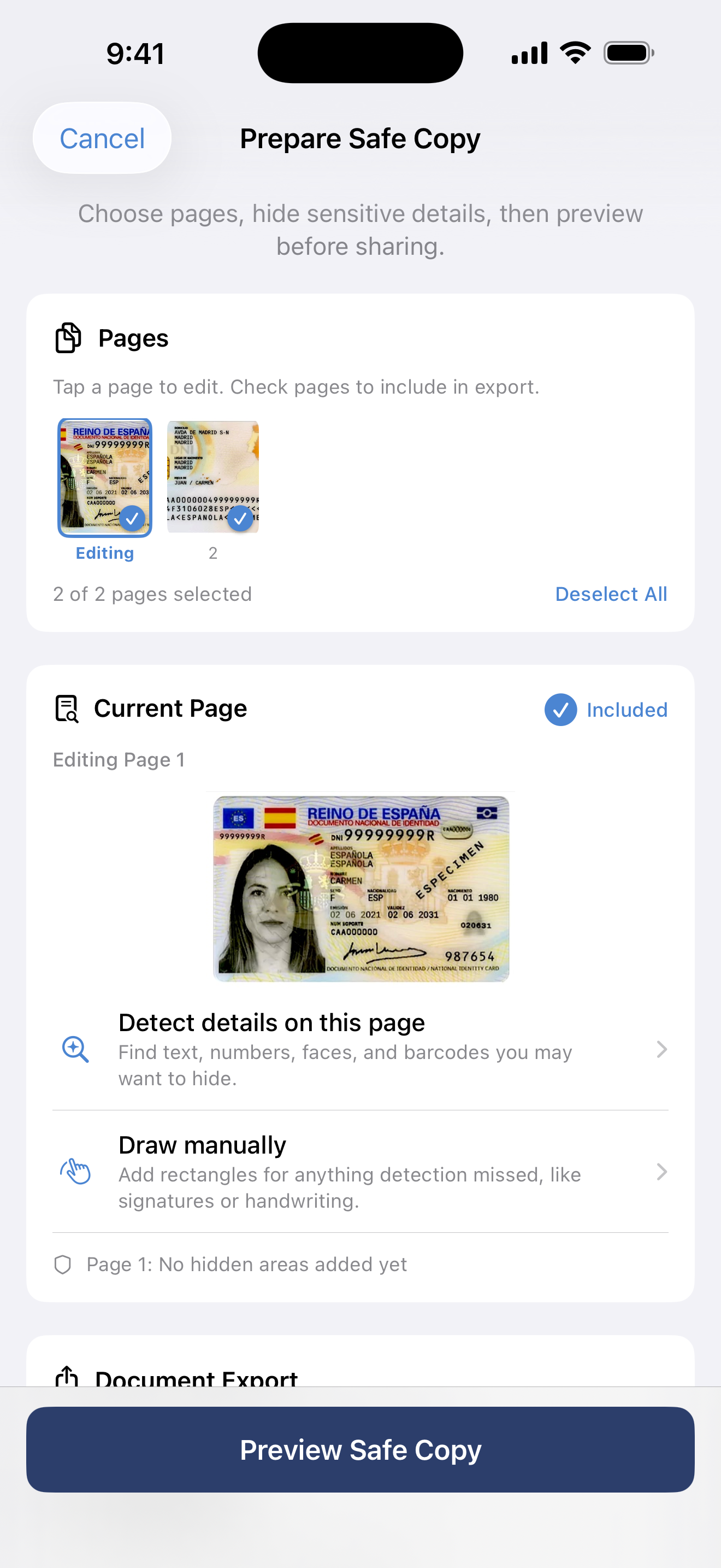 CoverID Redact gallery image