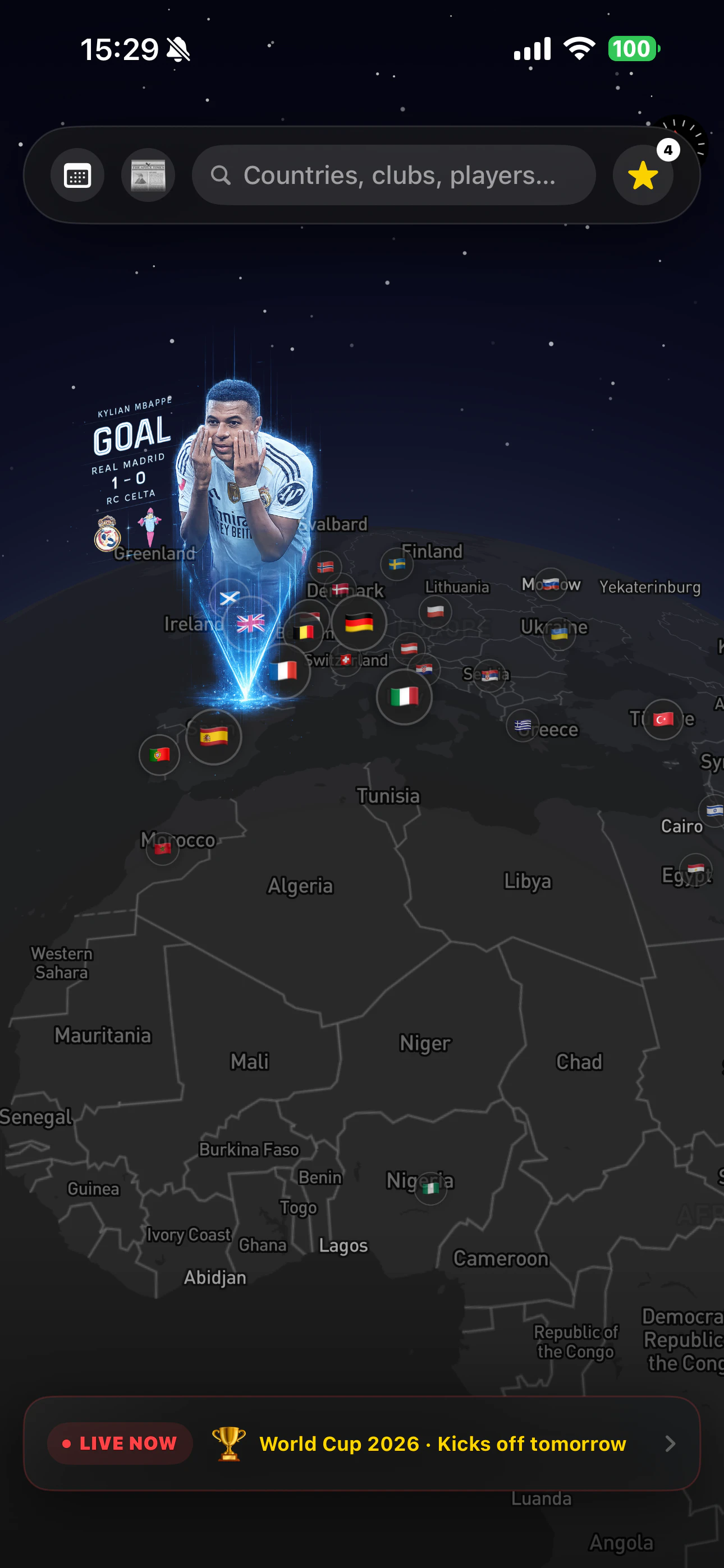 FootyGlobe - World Cup 26' Mode screenshot 1