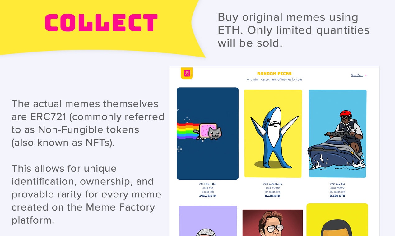 Meme Factory A Marketplace To Buy Sell Amp Collect Rare Dank