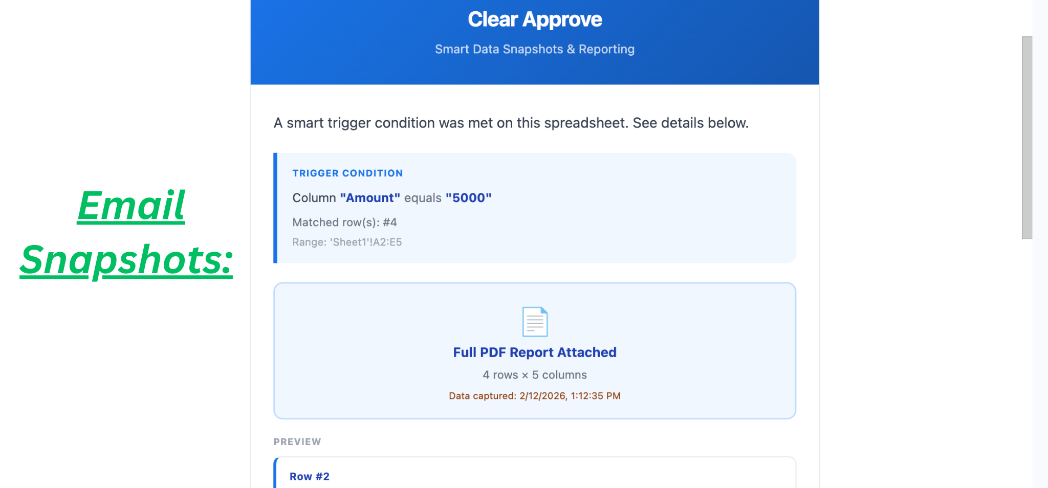 Clear Approve gallery image