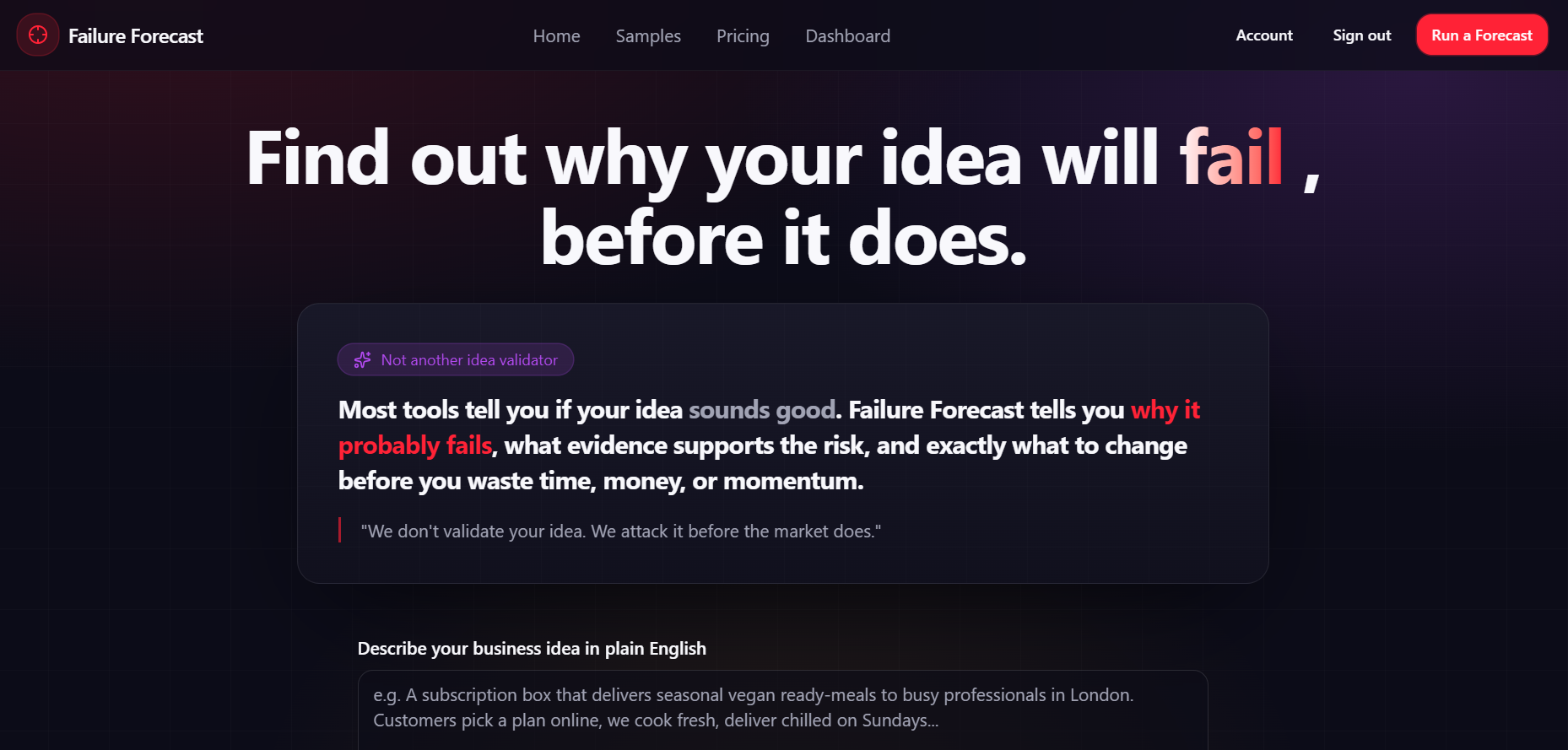 Failure Forecast gallery image