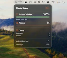 Usagebar gallery image
