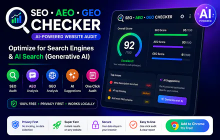 SEO, AEO & GEO audits with AI insights gallery image