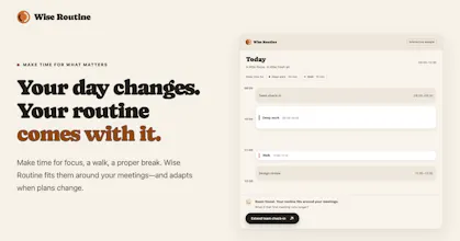 Wise Routine gallery image