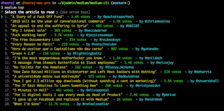 Medium CLI gallery image