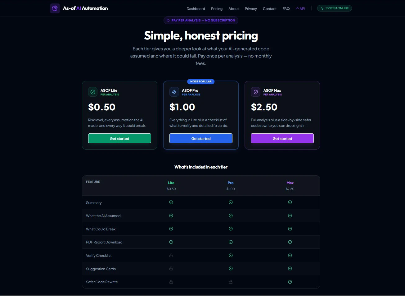 ASOF.ai Automation  截图 3